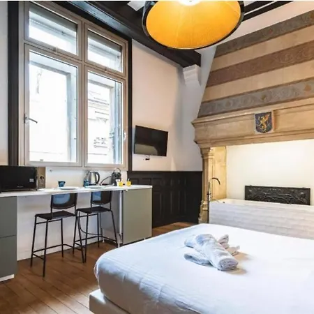 Fire, Appartement Vue Cathedrale Reims Exterior foto